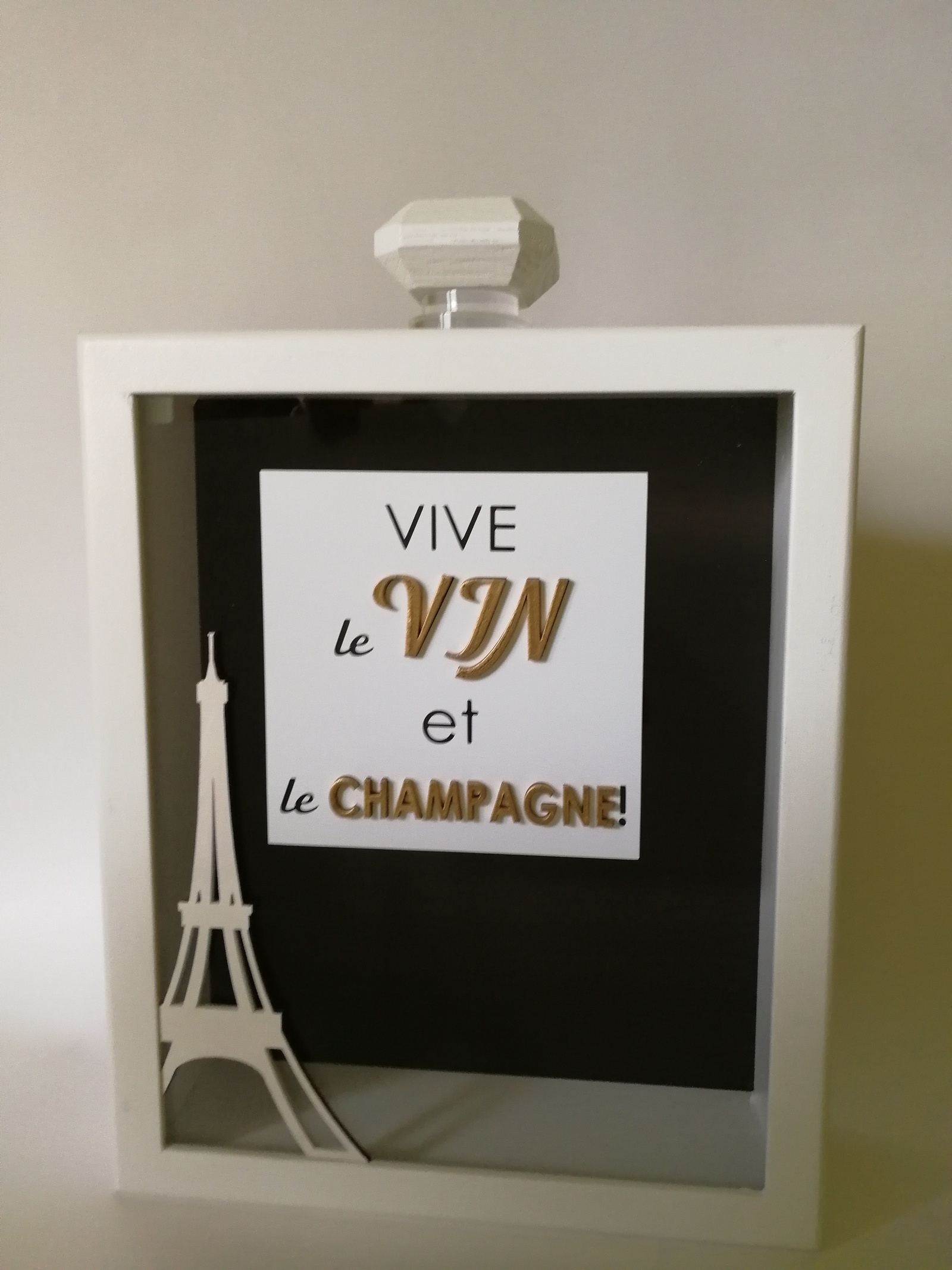 фото Копилка Vive Le Vin для винных пробок Семильон, белый