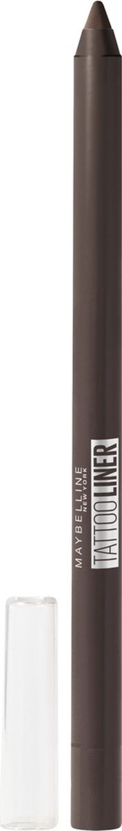 фото Карандаш для глаз Maybelline New York Tatoo Liner, гелевый, интенсивный цвет, оттенок 910, каштановый, 1,3 г