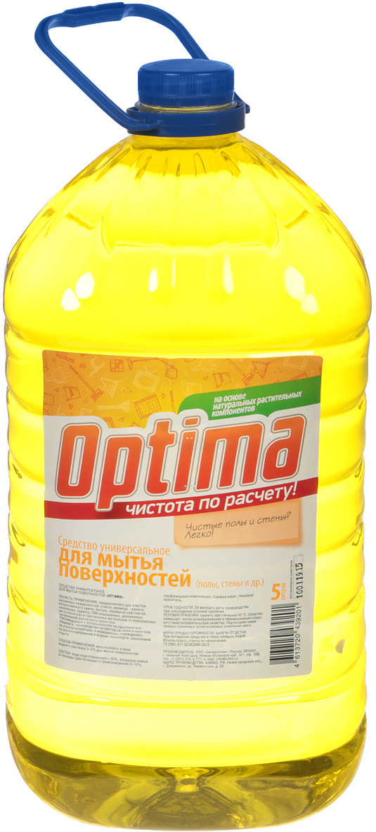 фото Универсальное чистящее средство Optima, 5 л