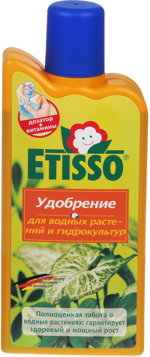 фото Жидкое удобрение "Etisso" для водных растений с витаминами и регулировкой pH, 500 мл
