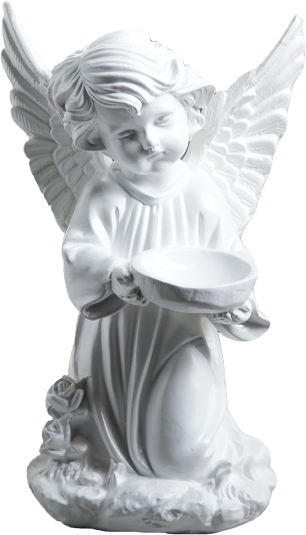 фото Статуэтка Premium Gips Ангел с чашей, 2006010, 17 х 20 х 32 см