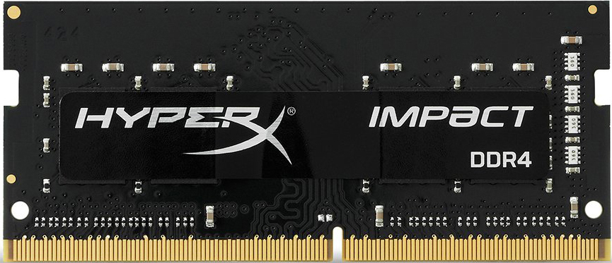 фото Модуль оперативной памяти HyperX Impact DDR4 SODIMM, HX424S14IB/4, черный