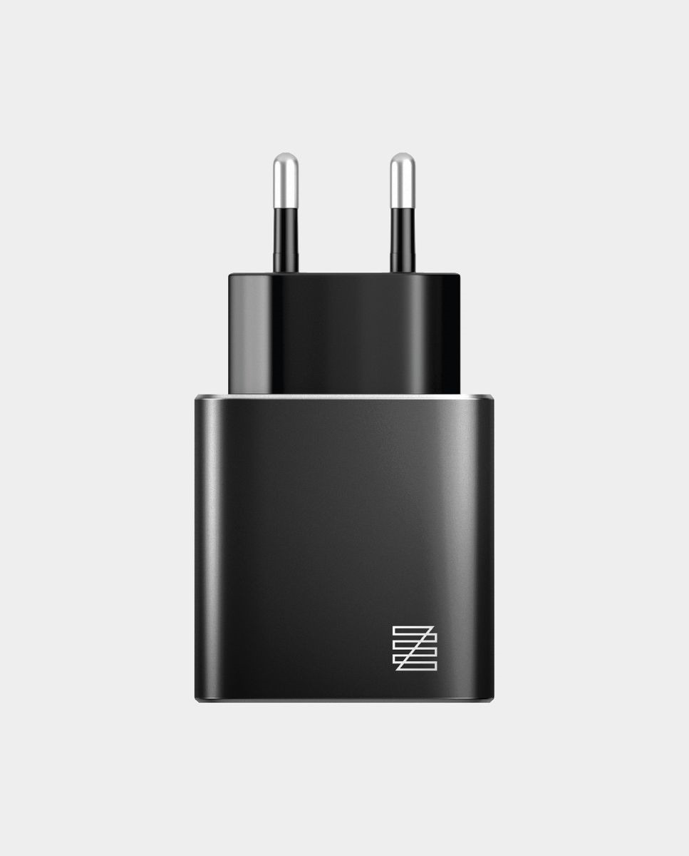 фото Сетевое зарядное устройство Lenzza Wall Charger LPAWCMFI 2,1 А, черный