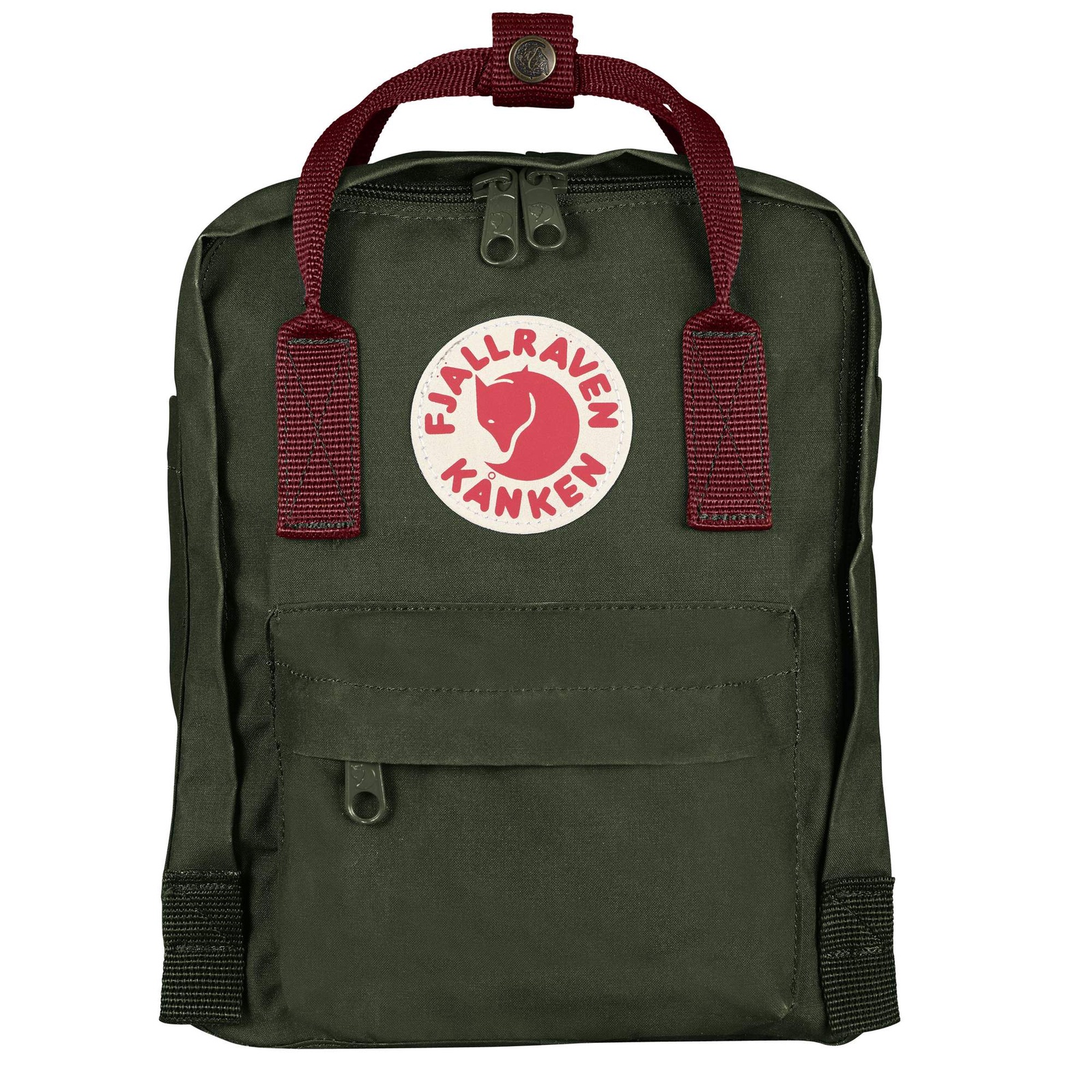 фото Рюкзак Fjallraven Kanken Mini 660-326, зеленый