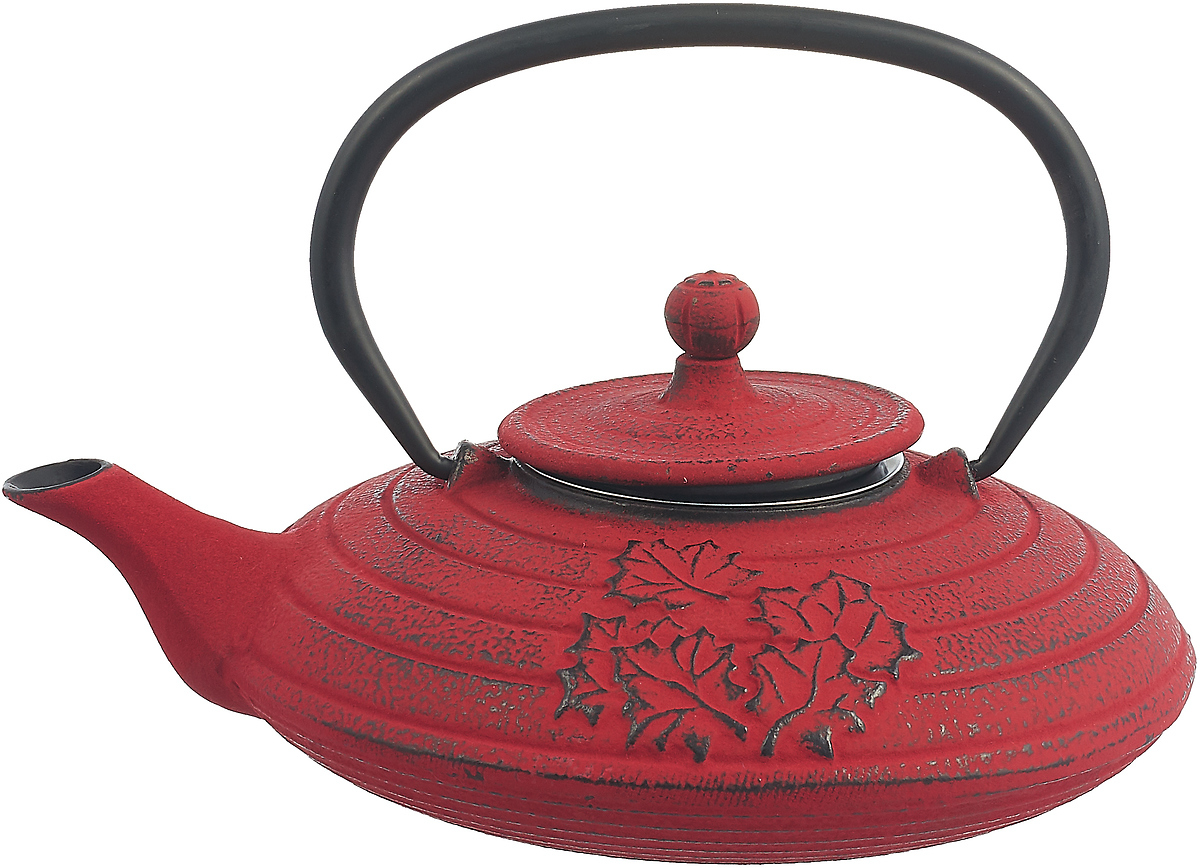фото Чайник заварочный Gutenberg Пекинская осень, 007807, красный, 800 мл