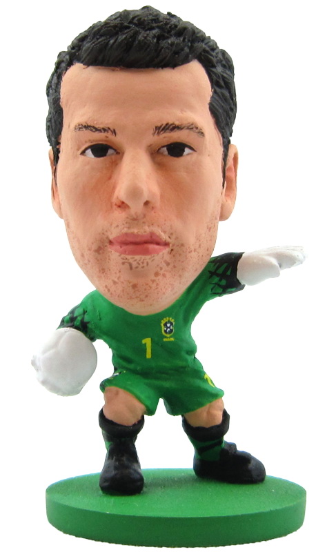 фото Фигурка Soccerstarz футболиста Сборная Бразилии Brazil Julio Cesar, 77007