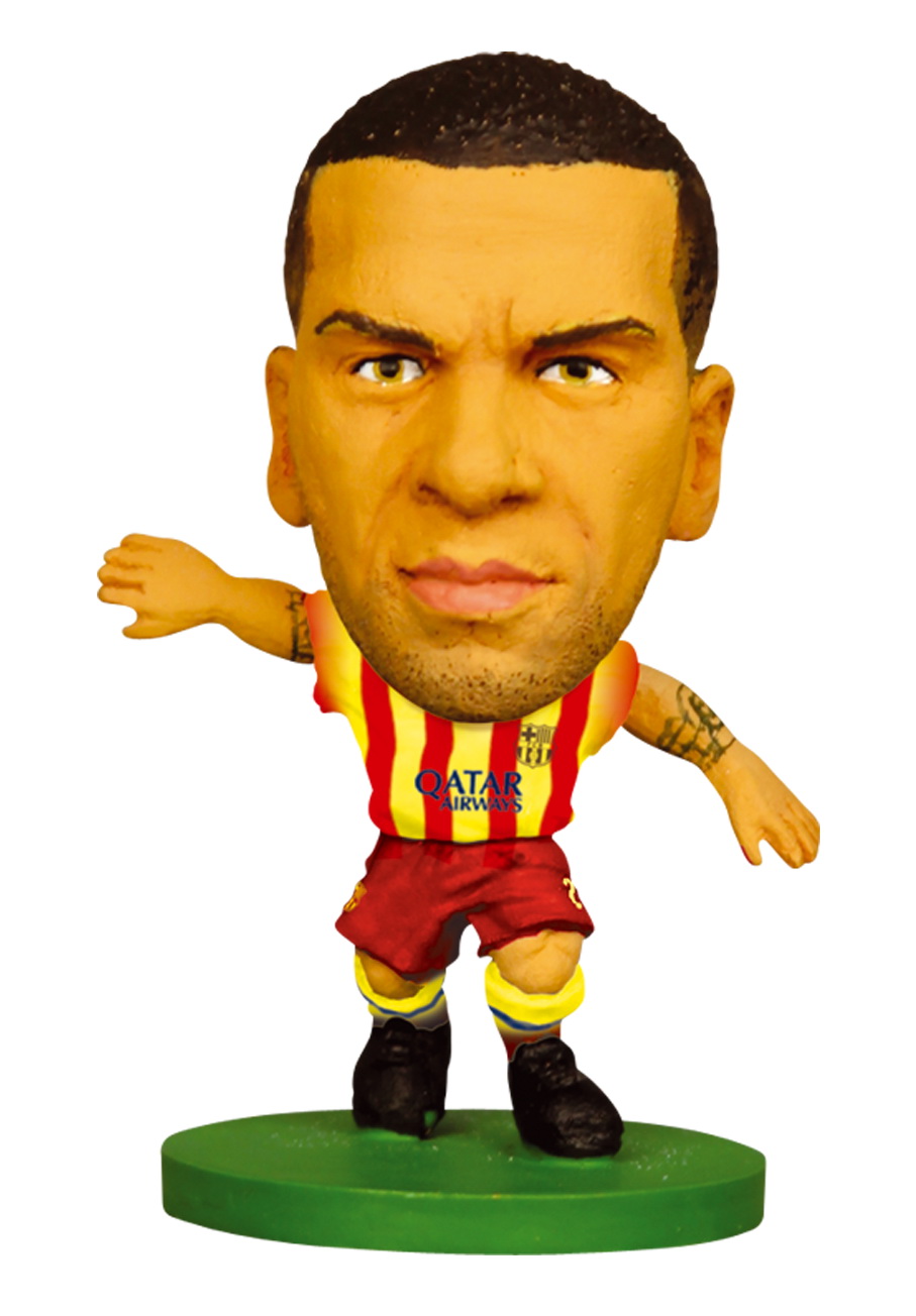 фото Фигурка Soccerstarz футболиста ФК Барселона Barcelona Dani Alves Away Legend, 202514