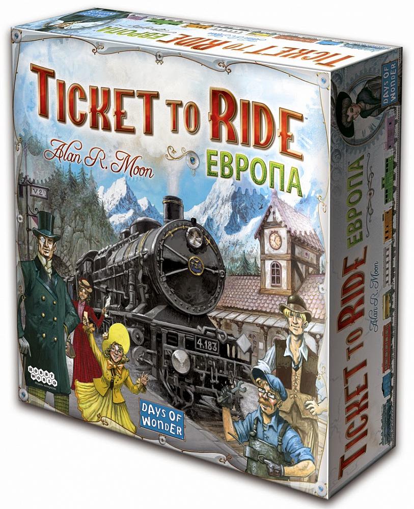 фото Настольная игра Hobby World Ticket to Ride: Европа (3-е издание)