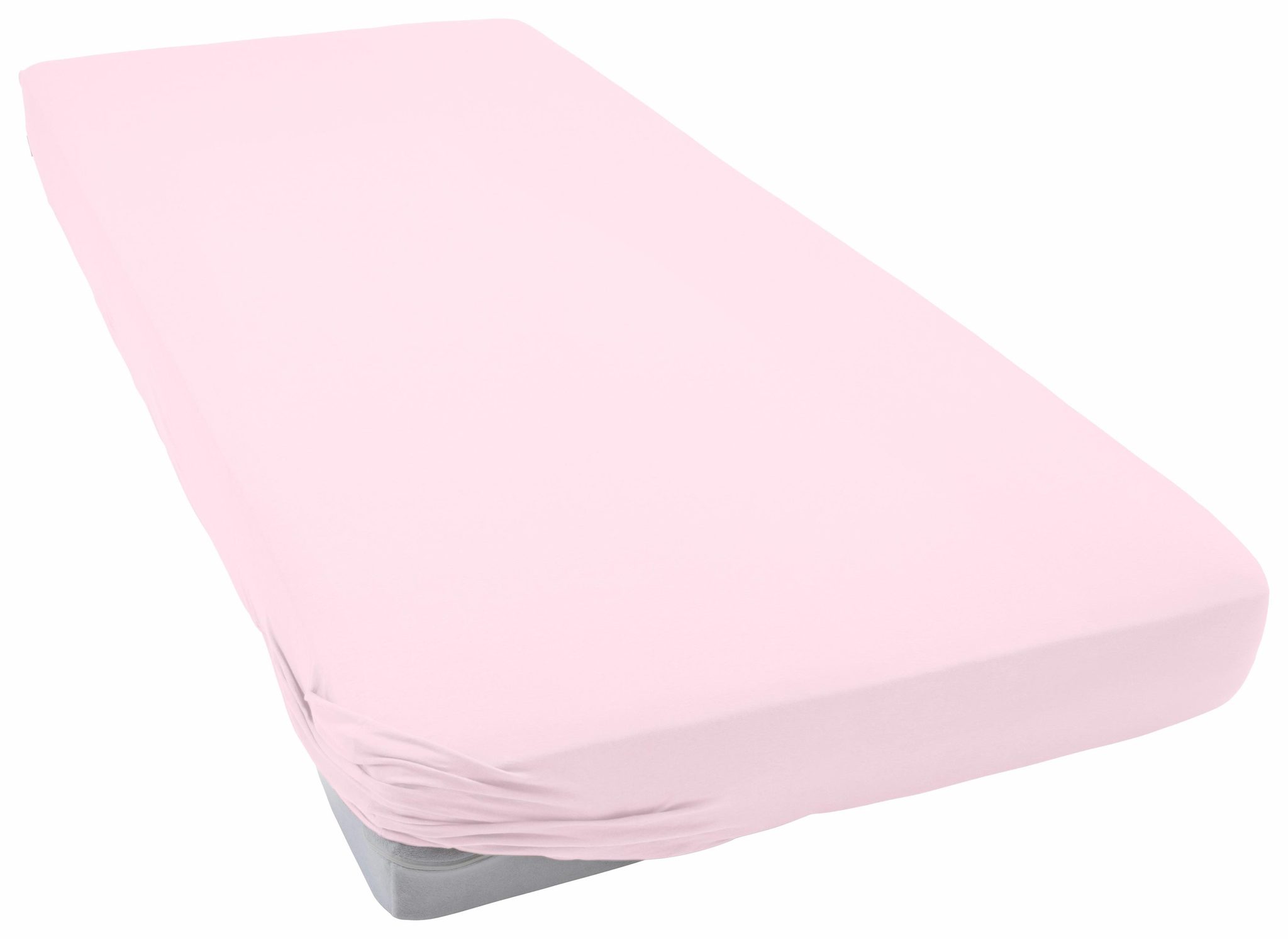фото Простыня Камея Трикотажная размер: 160х200х20см., розовый