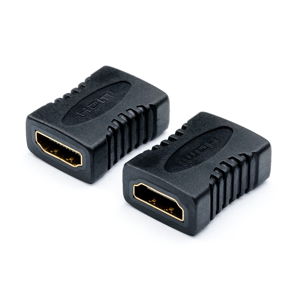 Адаптер-переходник ATcom для соединения HDMI-кабелей, HDMI (female) - HDMI (female), AT3803, черный