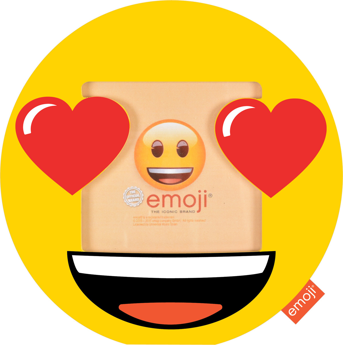 фото Фоторамка Innova Emoji Smiley Heart Eyes , 10 х 10 см