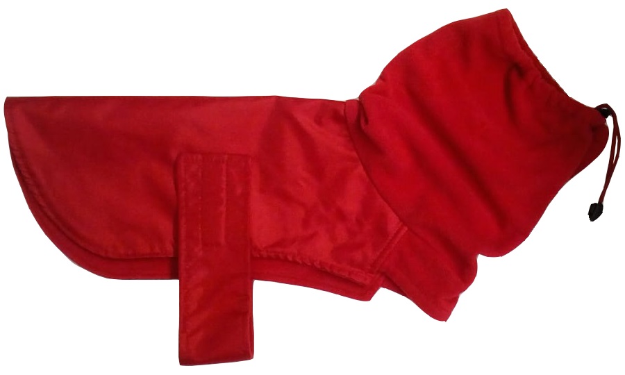 Одежда для собак Монморанси Попона с горлом, красный