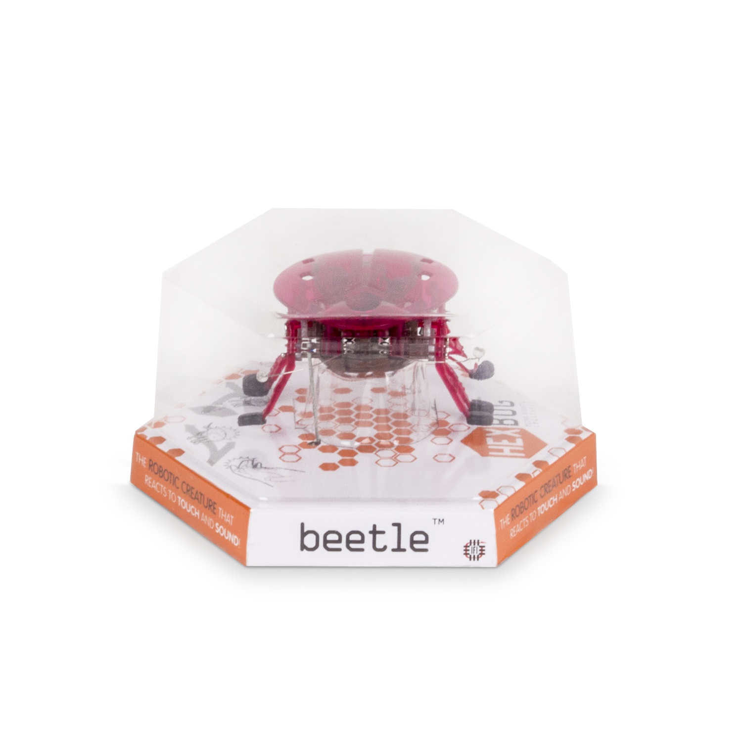 фото Игрушечный робот Hexbug "Жук-усач" красный