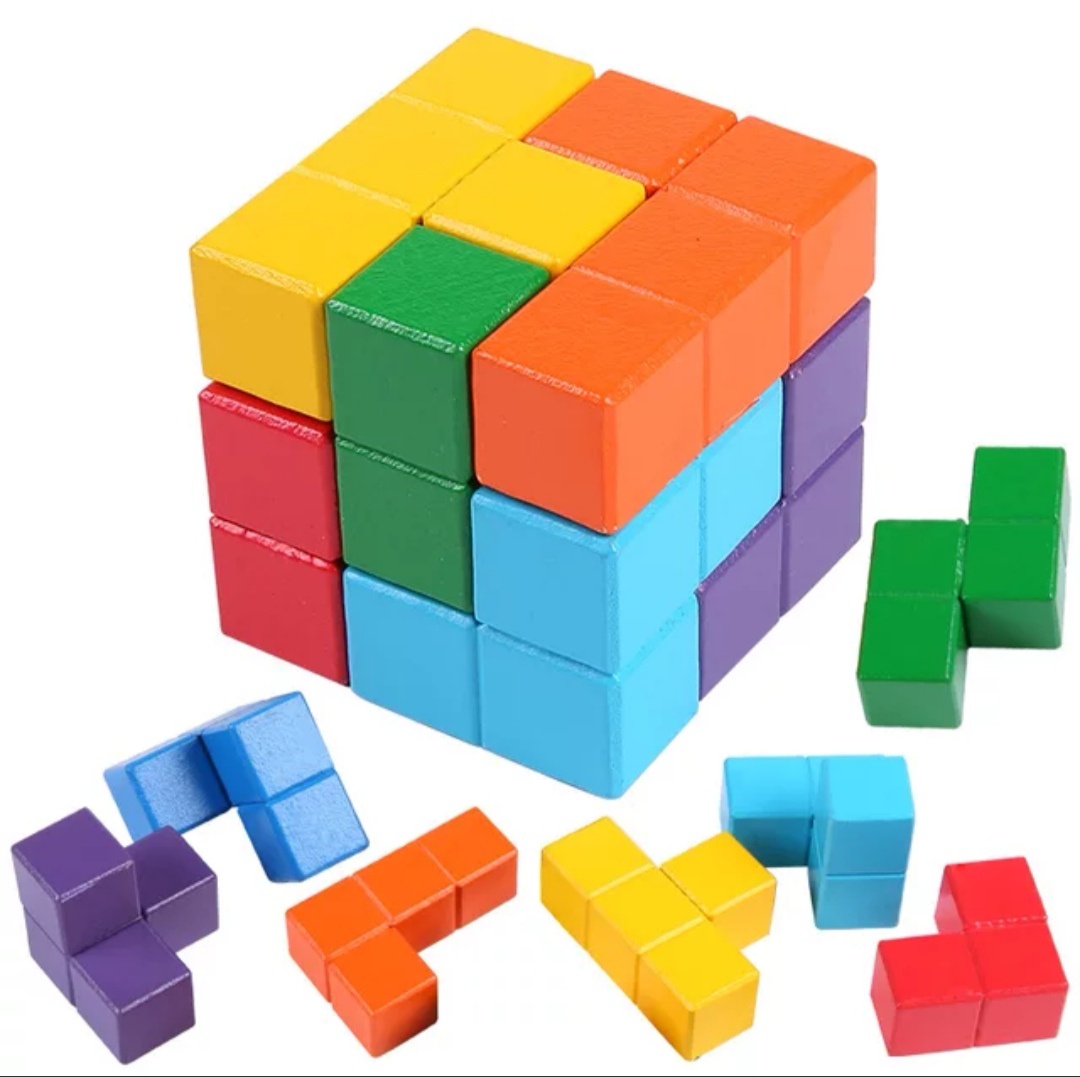 Деревянный кубик Рубика 3 на 3 Meffert's Wooden