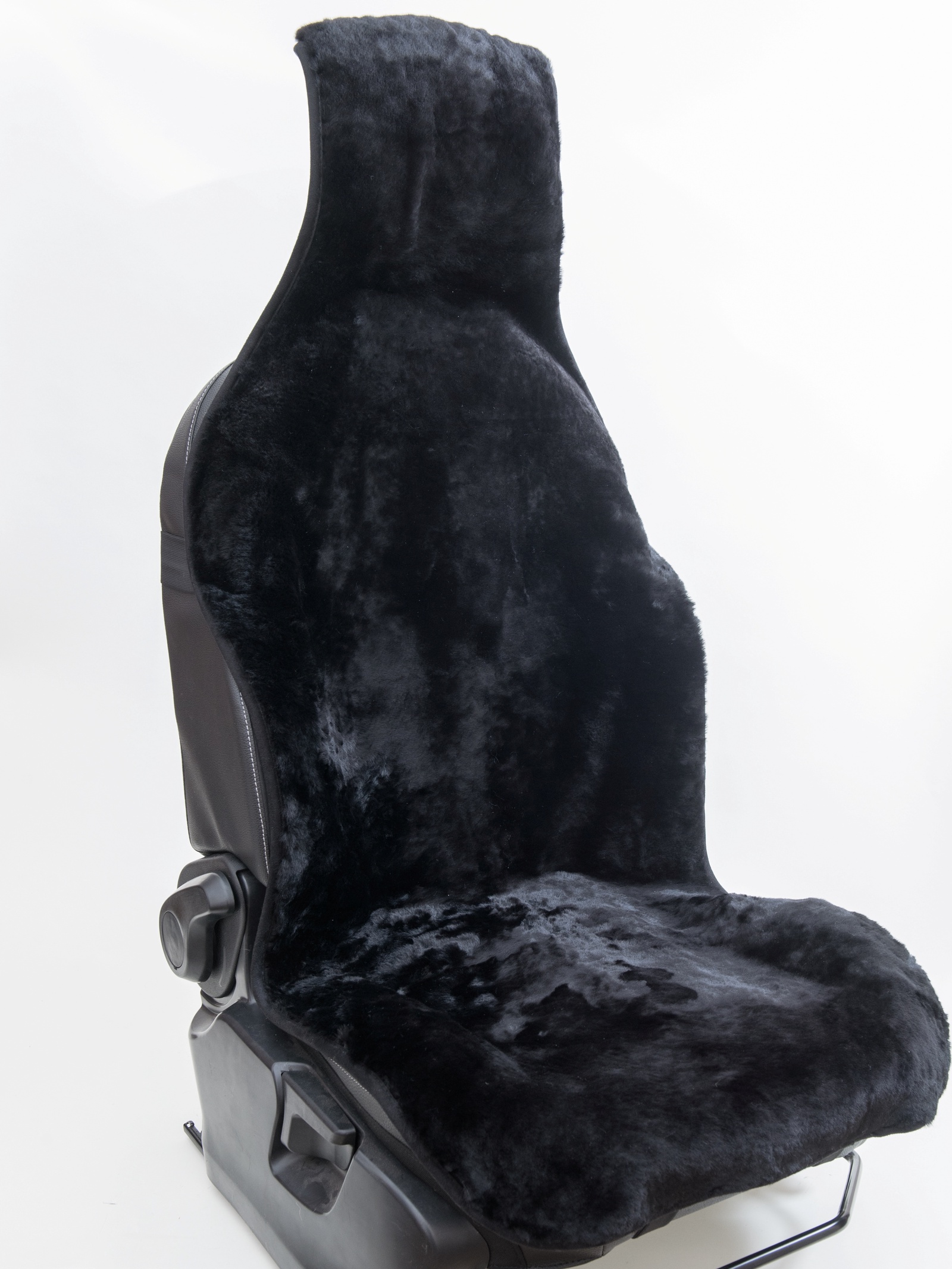 Накидка на сиденье OVINOS Накидка из стриженного мутона, цвет черный, черный