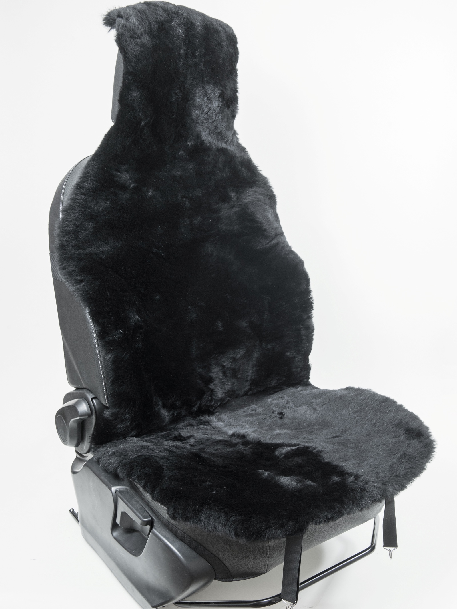 Накидка на сиденье OVINOS Накидка из мутона, цвет черный, черный