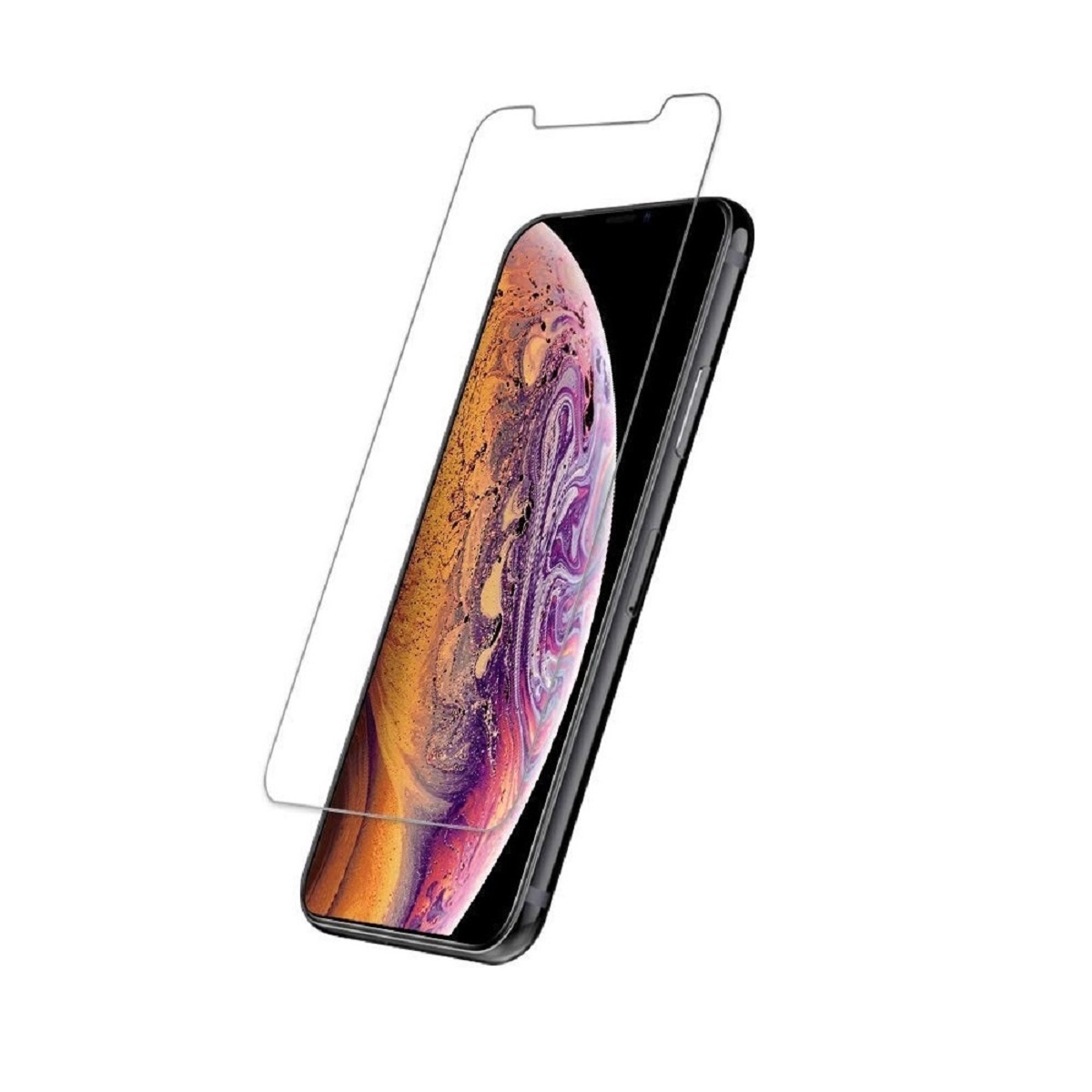 фото Защитное стекло EVA для Apple iPhone XR прозрачное 0,26 мм, прозрачный
