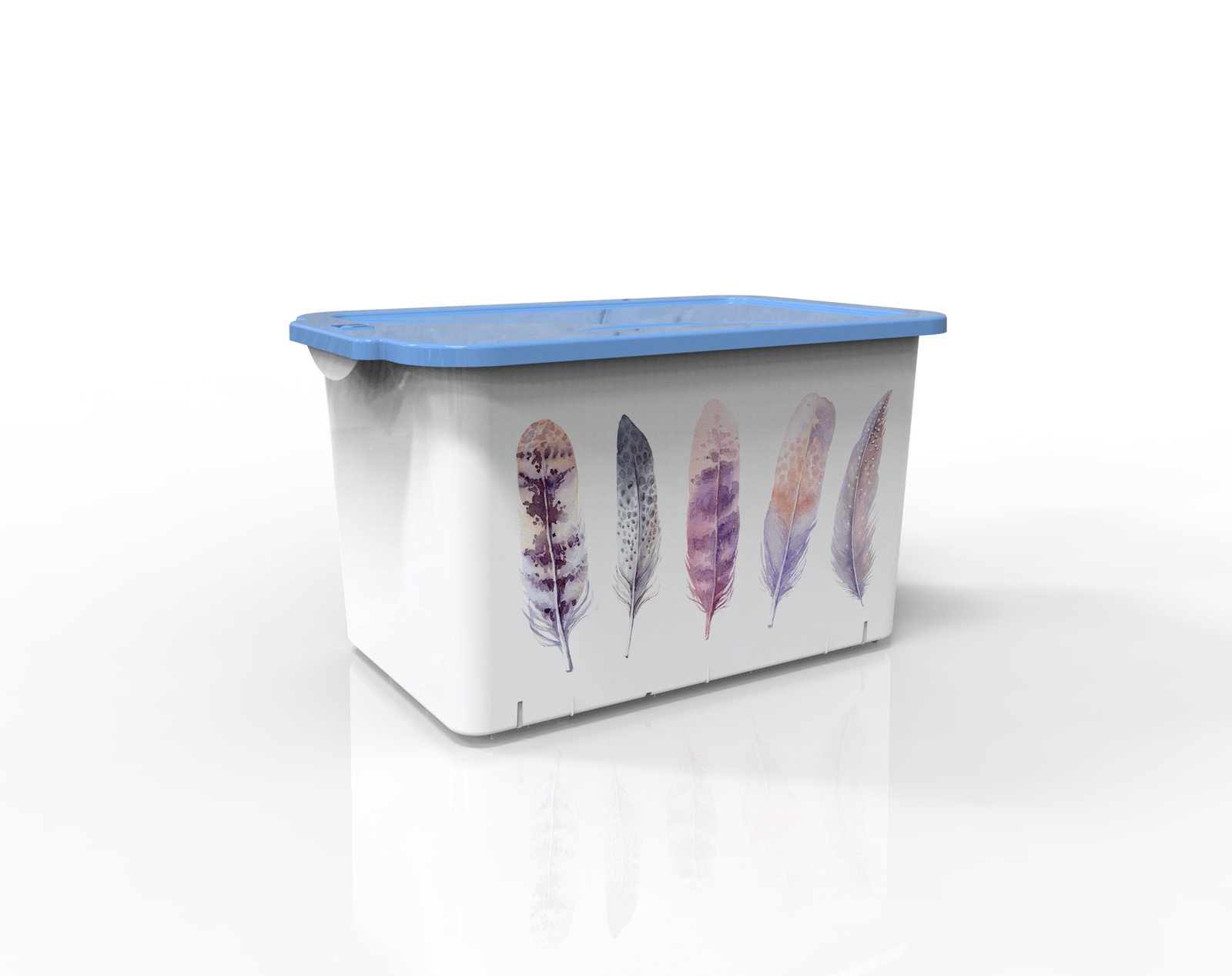 Коробка для хранения Berossi Serenity, голубой