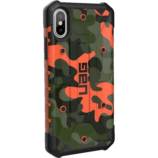 фото Чехол для сотового телефона UAG Pathfinder SE Camo Series Case для iPhone X/iPhone Xs зелёно-оранжевый