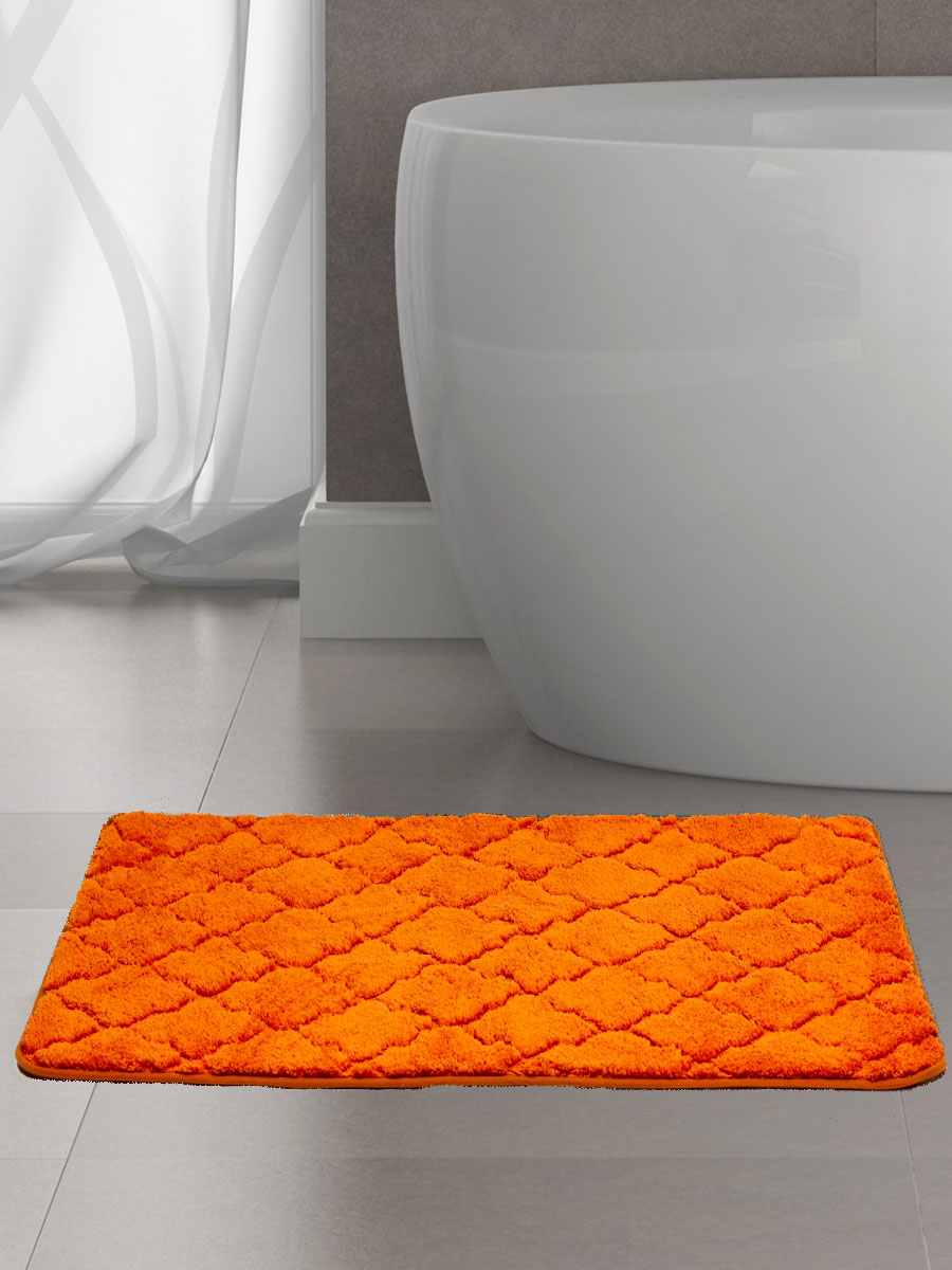 Коврик для ванной Bath Plus GR278, оранжевый