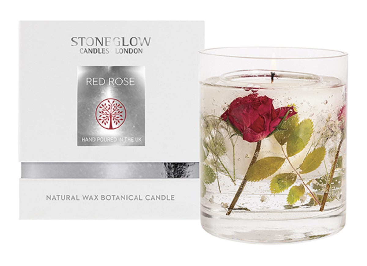 фото Свеча ароматизированная Stoneglow Красная Роза