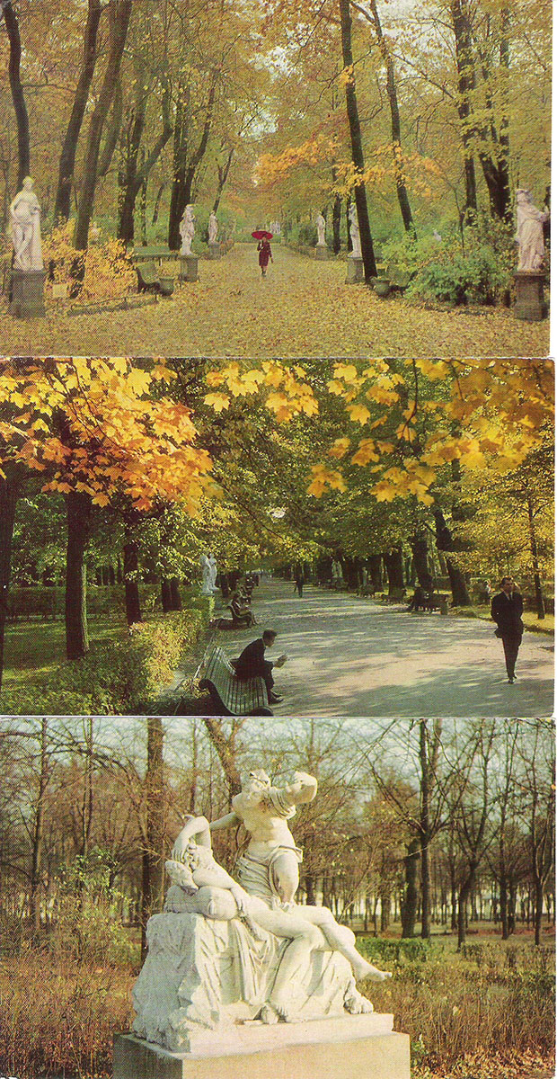 фото Летний сад (набор из 12 открыток) Советский художник