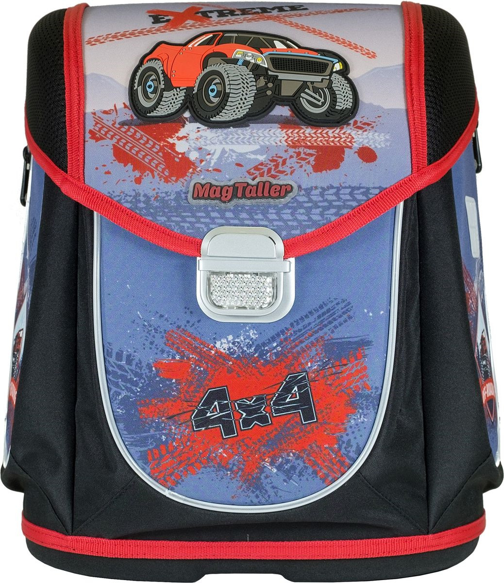 Ранец школьный MagTaller Ezzy III Monster Truck, с наполнением, 22717-18, черный, 37 х 30 х 21 см Ранец школьный MagTaller Ezzy III Monster Truck, с наполнением, 22717-18, черный, 37 х 30 х 21 см