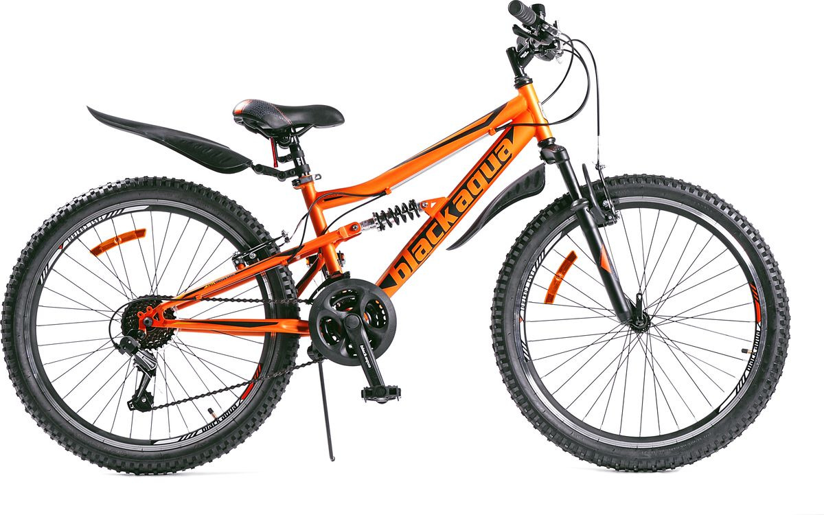 Велосипед Black Aqua Mount 1451 V Matt, зеленый, черный, колесо 24", рама 14"