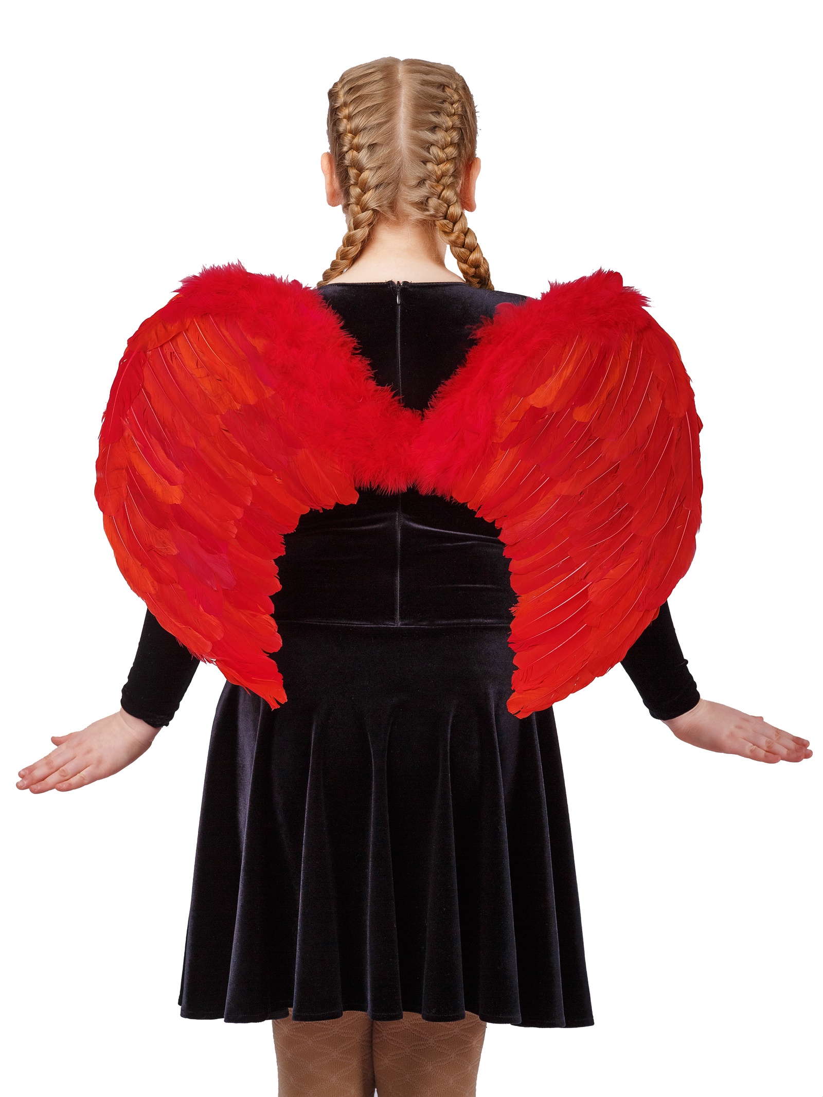 фото Аксессуар для карнавального костюма Gala-Вальс крылья средние, красный
