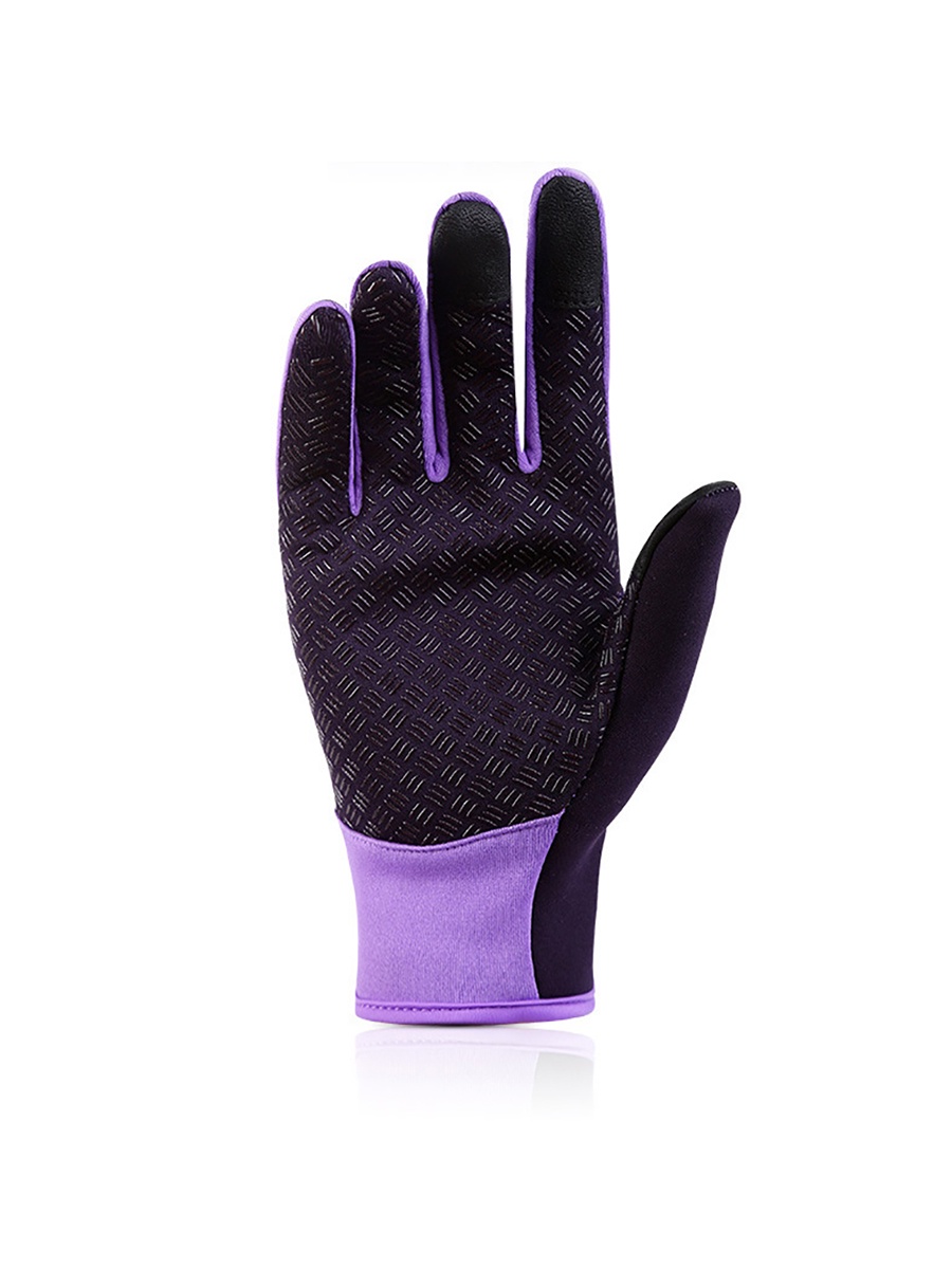 фото Велоперчатки MoscowCycling MC-GLOVE-04-M, фиолетовый