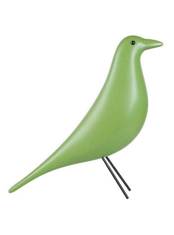 фото Статуэтка Terra Design Terra House Bird "Eames style", зеленый