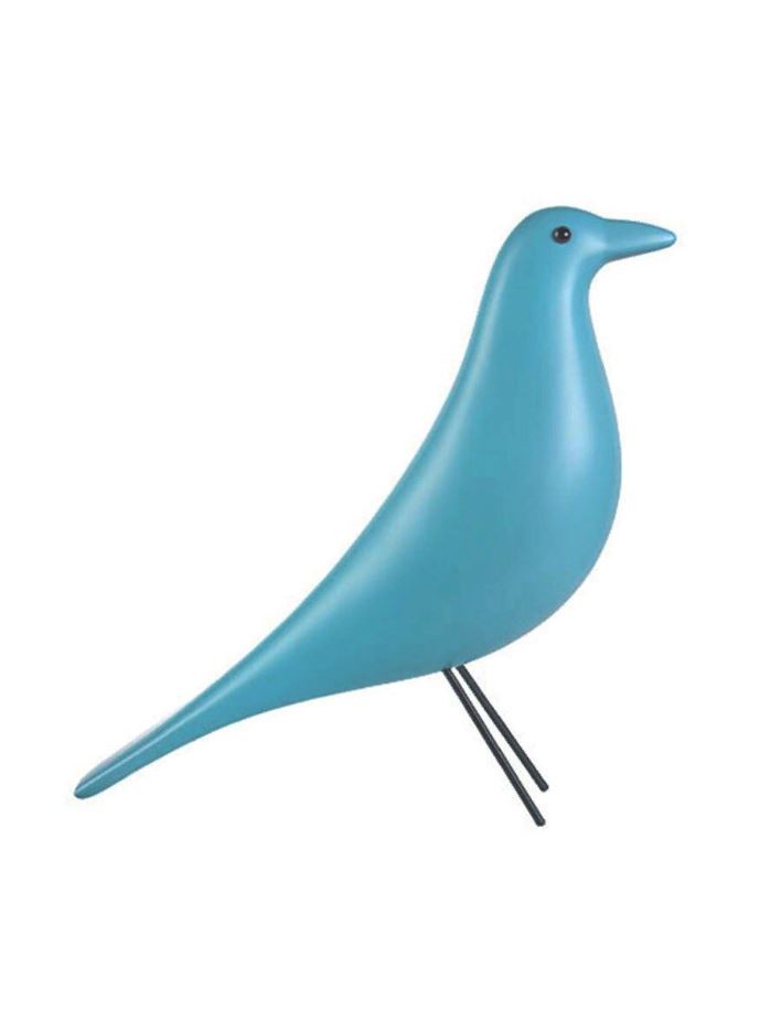 фото Статуэтка Terra Design Terra House Bird "Eames style", голубой