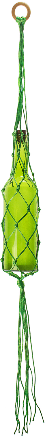 фото Декоративная бутылка Красный Куб 62.5O.040, зеленый