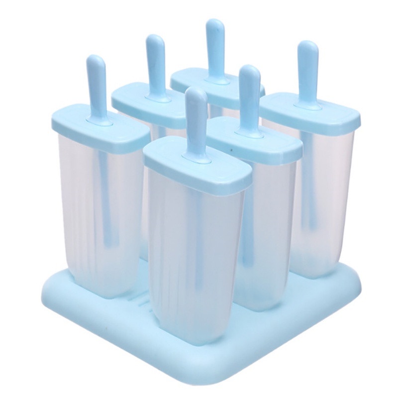 Форма для мороженого MARKETHOT Форма для фруктового льда и мороженого, голубой