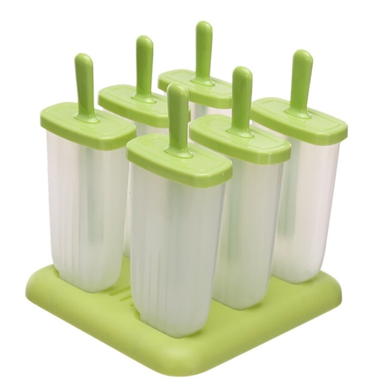 Форма для мороженого MARKETHOT Форма для фруктового льда и мороженого, зеленый