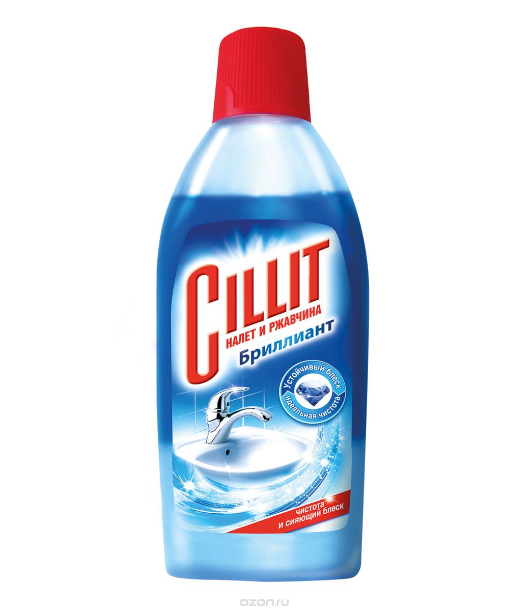 Средство для ванной и туалета Cillit Чистящее средство для удаления налета и ржавчины "Cillit Brilliant", 450 мл, 510