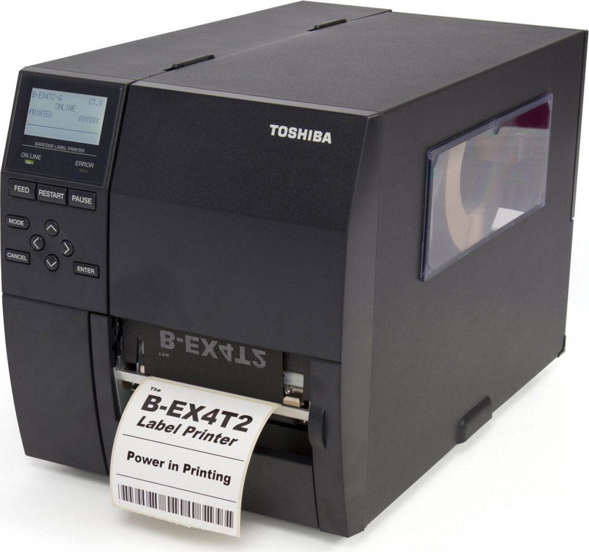 фото Принтер этикеток Toshiba B-EX4T2-GS12-QM-R, черный