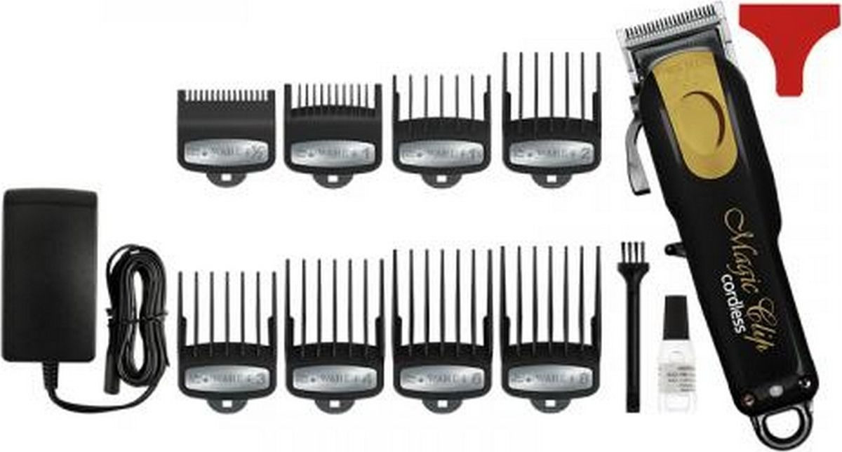 фото Машинка для стрижки Wahl Magic Clip Cordless 5 Star 8148-116, черный, золотой