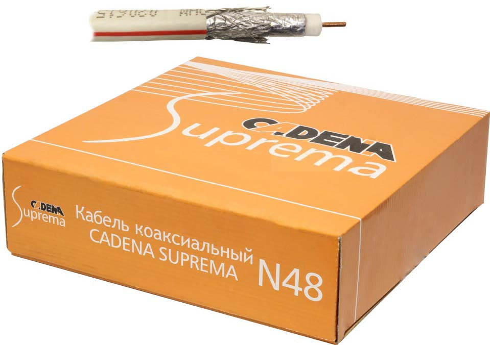 фото Кабель коаксиальный Cadena Suprema N48, 100 м