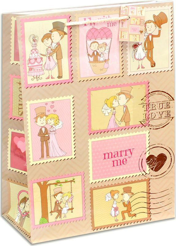 фото Подарочная упаковка Miland "Свадебные моменты", 26 х 33 х 14 см
