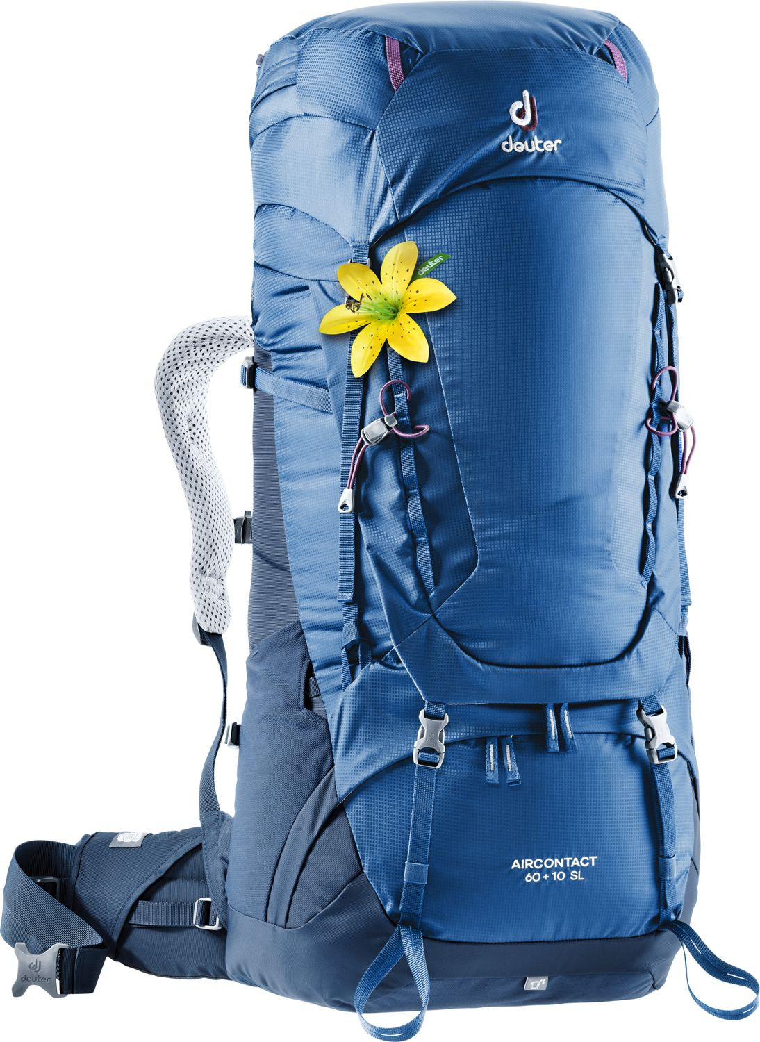 фото Рюкзак Deuter Aircontact SL, 3320419_3399, синий, 84 х 32 х 26 см