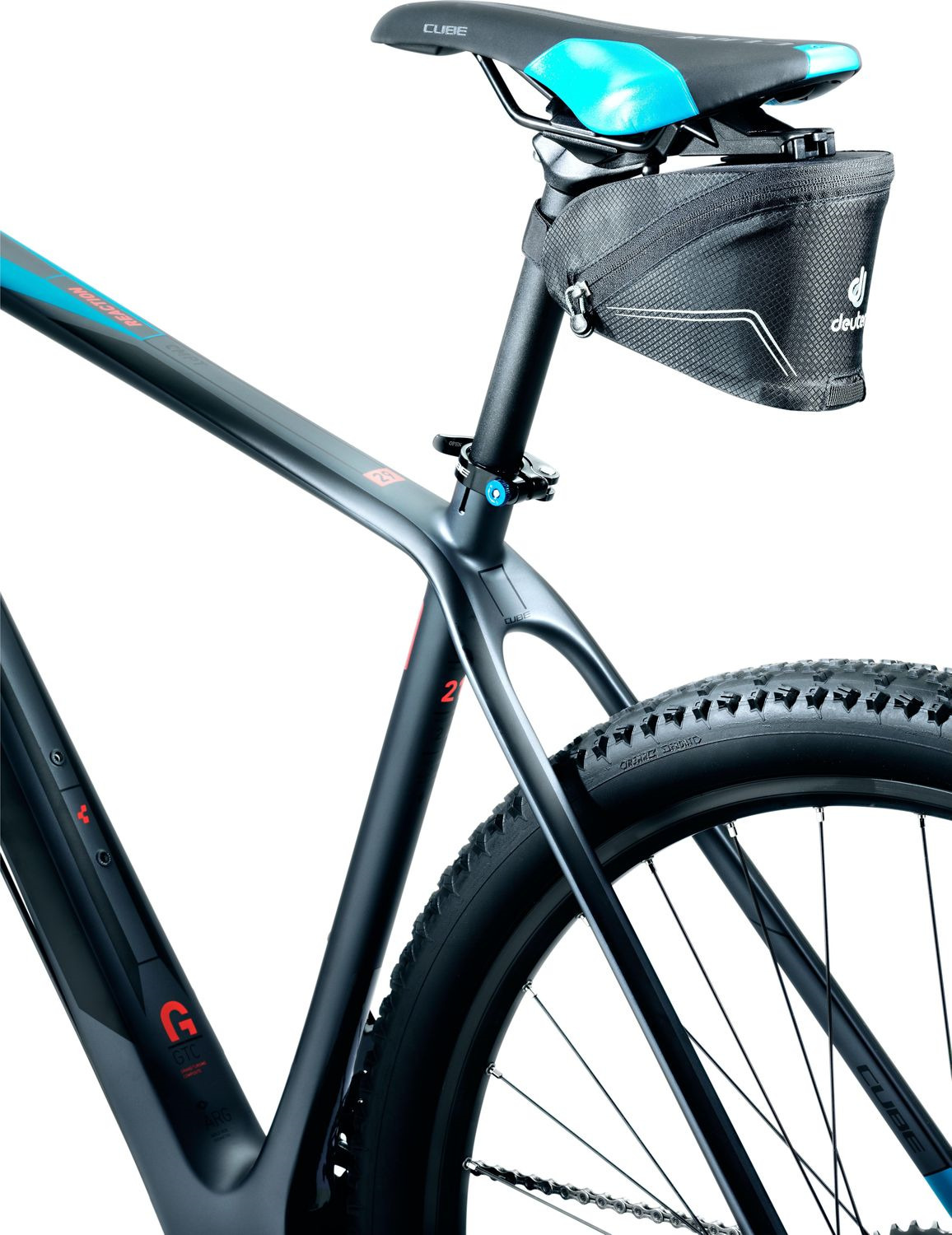 Велосумка под седло Deuter Bike Bag Click I, 3291017_7000, черный, 17 х 10 х 11 см