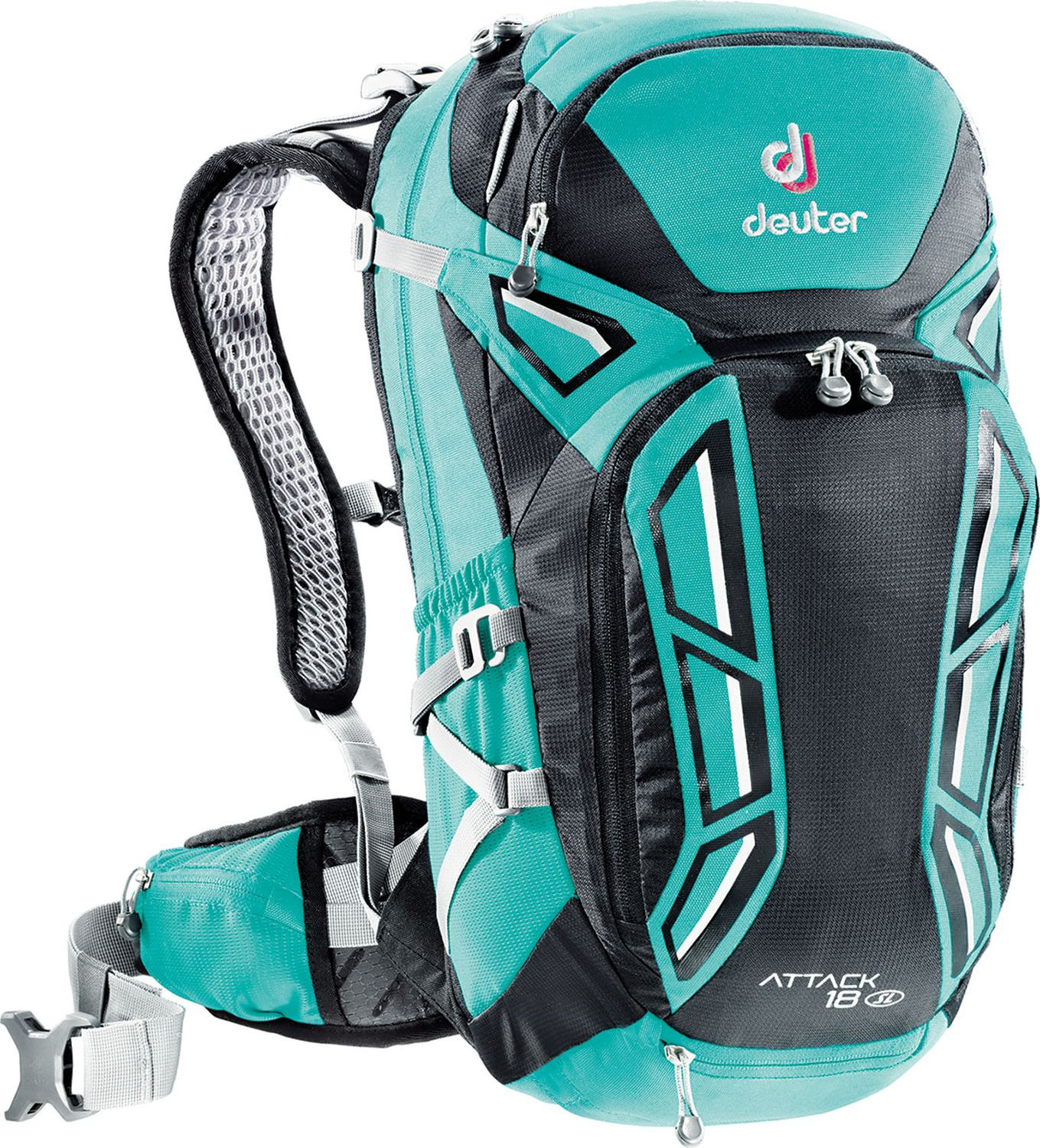 фото Рюкзак Deuter Attack SL, 3200116_2706, зеленый, 48 х 25 х 20 см