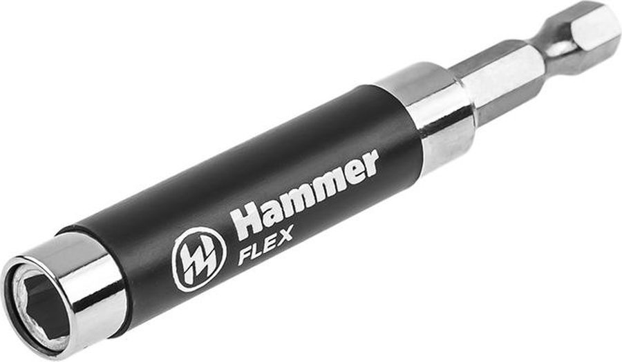 фото Магнитный держатель для бит Hammer Flex 203-205, выдвижной, 1/4" х 80 мм