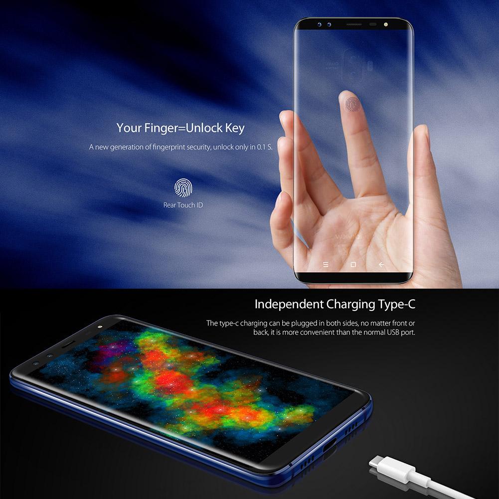 фото Смартфон Blackview S8, 64 ГБ, золотой