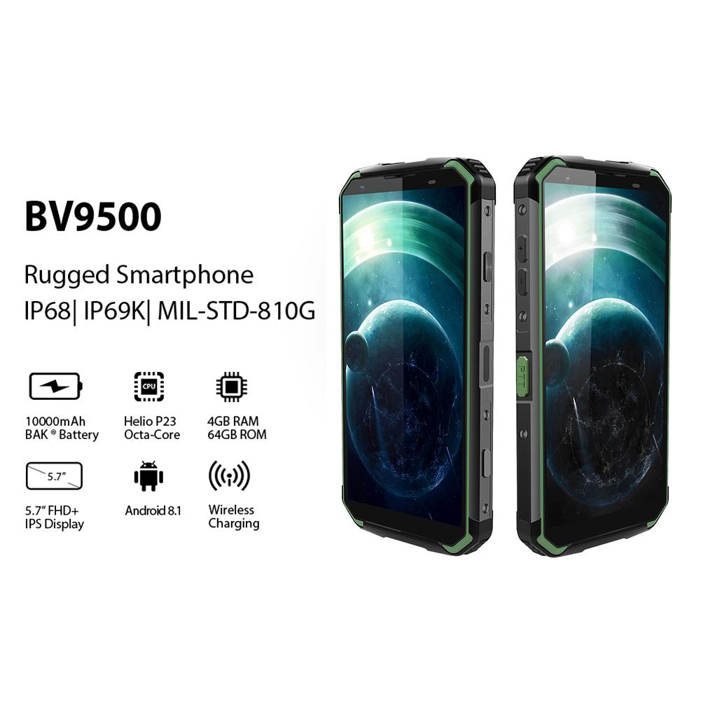 фото Смартфон Blackview BV9500, 64 ГБ, зеленый