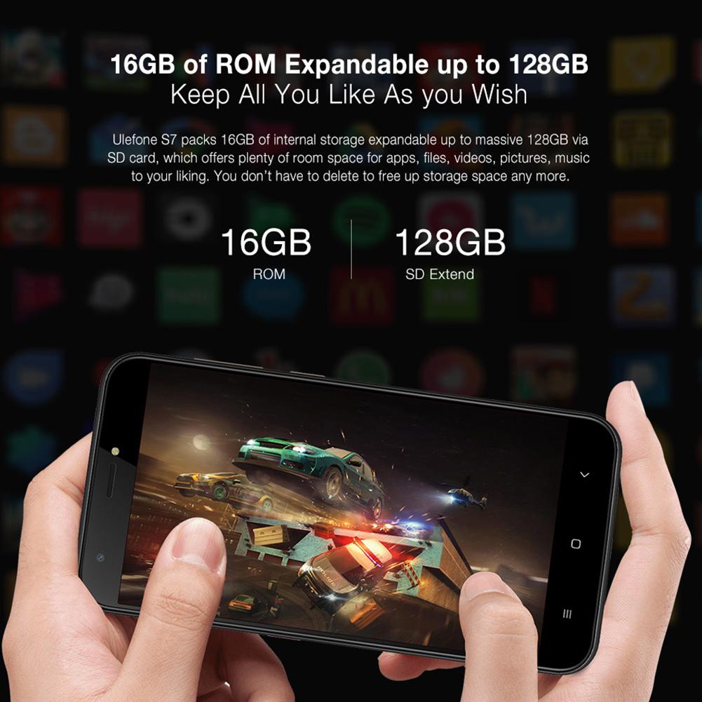 фото Ulefone S7 Pro 3G смартфон 2 ГБ + 16 ГБ четырехъядерный Android 7.0 телефон (красный)