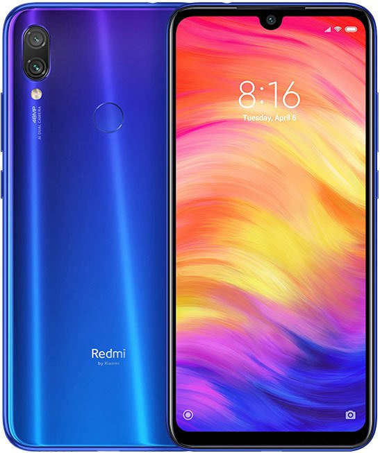 фото Смартфон Xiaomi Redmi Note 7 3/32GB, синий