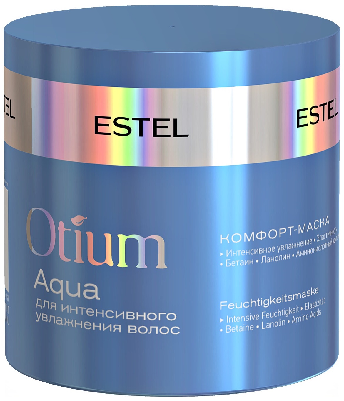 фото Маска для волос ESTEL PROFESSIONAL OTIUM AQUA для интенсивного увлажнения комфорт 300 мл