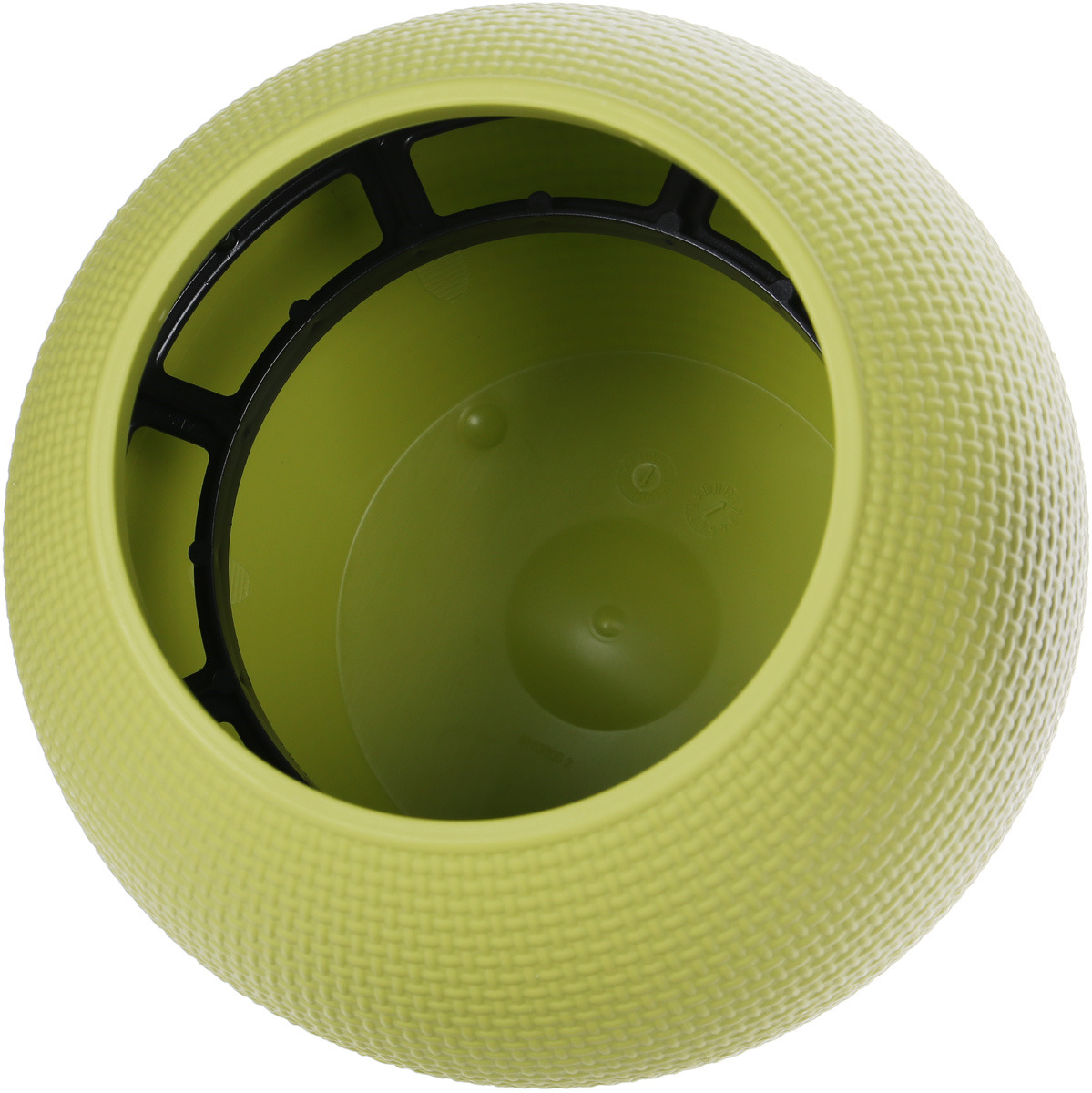 фото Кашпо Lechuza "Color Puro", с системой автополива, цвет: зеленый лайм, диаметр 20 см